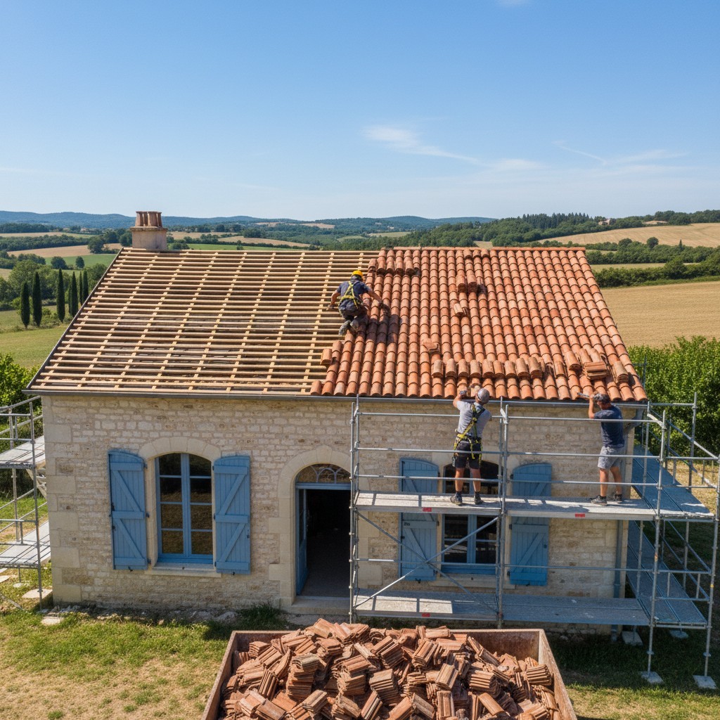 Projet de entreprises de couverture - Photo 3